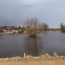 В Кукморском районе из-за подъема Вятки вода подошла к домам