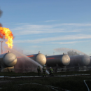 Взрыв на кустовой базе в Казани произошел при сливе сжиженного газа. Последствия ликвидированы