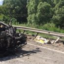 Появилось видео момента жуткой аварии под Казанью, в которой погибли три человека
