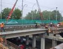 Движение на Борщаговском мосту восстановят в начале сентября (фото)