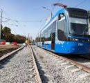 Киевлянам показали новые фото реконструкции остановок скоростного трамвая