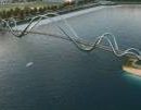 Начали строительство моста с Оболонской набережной на остров «Оболонский» (проект)