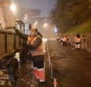 На Подоле чистят ливнеприемники и ремонтируют дороги
