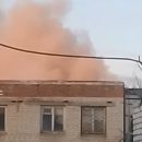 На территории исправительной колонии в Казани произошел пожар