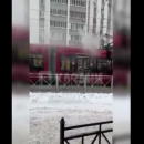 Трамвай задымился в центре Казани