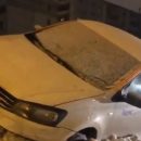 Очевидцы: на улице Габишева в Казани пьяный водитель каршеринга улетел в сугроб
