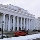В главном здании КФУ в Казани 5 марта рухнул потолок в аудитории (видео)