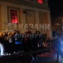 «Вопреки ограничениям»: толпа молодых людей танцевала на эвакуаторе в Казани на Профсоюзной