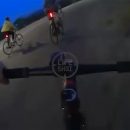 Стрельба из такси по группе российских велосипедистов попала на видео