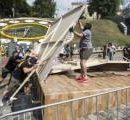 В Киеве убрали «инсталляции» на Аллее Героев Небесной сотни (видео)