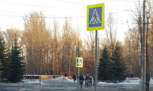 В Казани водитель сбил старушку прямо на пешеходном переходе