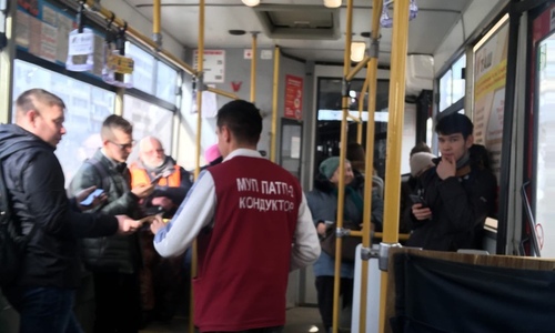 В общественном транспорте Казани усилят дезинфекцию В общественном транспорте Казани усилят дезинфекцию