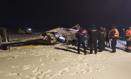 В транспортной прокуратуре озвучили две версии крушения вертолета Хайруллина В транспортной прокуратуре озвучили две версии крушения вертолета Хайруллина