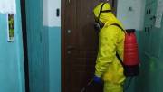 В Киеве дезинфицируют 11 тысяч домов В Киеве дезинфицируют 11 тысяч домов