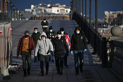 Выходивших из дома москвичей подсчитали Выходивших из дома москвичей подсчитали