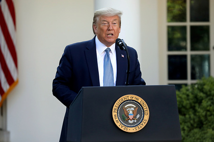 Трамп объявил о пройденном пике пандемии Трамп объявил о пройденном пике пандемии