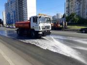 Во время жары в Киеве будут интенсивно мыть улицы Во время жары в Киеве будут интенсивно мыть улицы