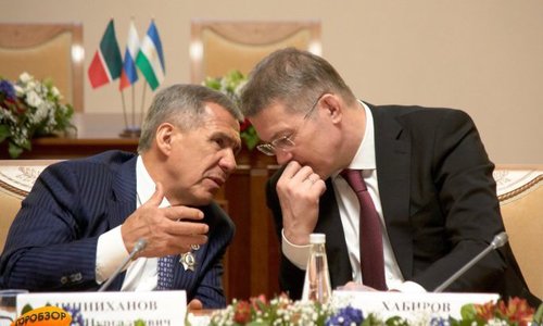 Путин поинтересовался у Хабирова, когда Башкирия обгонит Татарстан Путин поинтересовался у Хабирова, когда Башкирия обгонит Татарстан