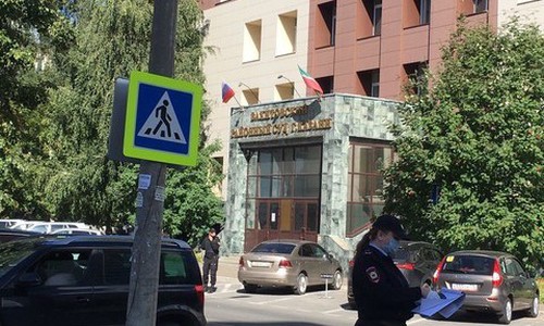 В Казани эвакуировали Вахитовский суд из-за сообщения о заложенной бомбе