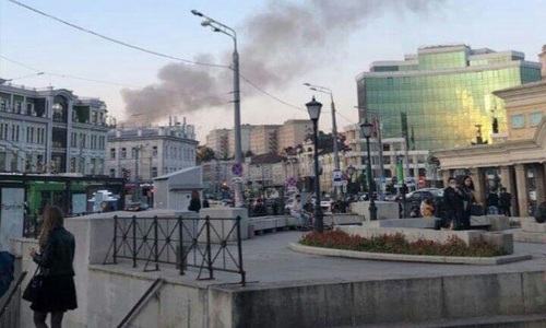 В Казани произошло возгорание на улице Пушкина