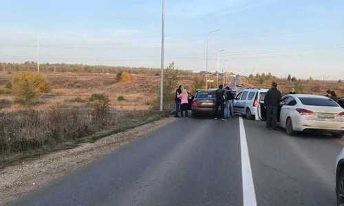 Дорожный беспредел: на трассе в Татарстане произошла драка