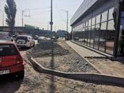 Тротуар превратился в парковку в Святошинском районе Тротуар превратился в парковку в Святошинском районе