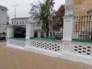 Завершены работы по реставрации ограды Покровской церкви (фото) Завершены работы по реставрации ограды Покровской церкви (фото)