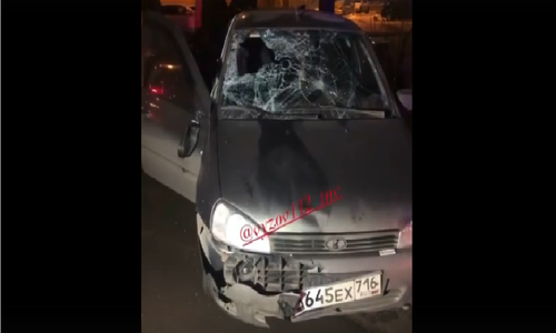 Пьяный водитель «Калины» сбил пешехода в Казани Пьяный водитель «Калины» сбил пешехода в Казани