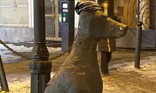 Вандалы в Казани сломали скульптуру, посвященную выброшенным животным Вандалы в Казани сломали скульптуру, посвященную выброшенным животным