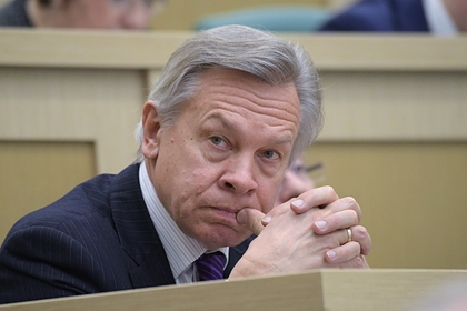 Пушков удивился отношению к российским санкциям на Украине Пушков удивился отношению к российским санкциям на Украине