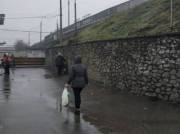 Возле метро «Святошин» убрали стихийную торговлю (фото)