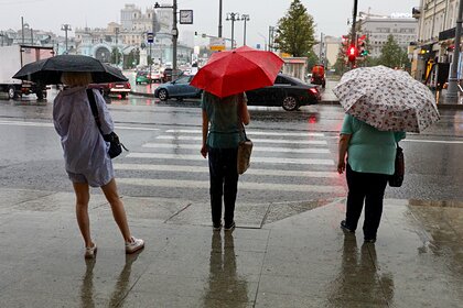 В Москве за один час выпала четверть месячной нормы осадков В Москве за один час выпала четверть месячной нормы осадков