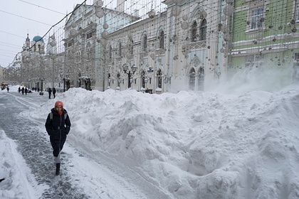 Москвичам предсказали оттепель в первый день после Нового года